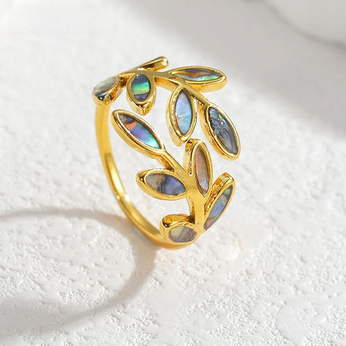 Anillo "Ethereal Leaf"